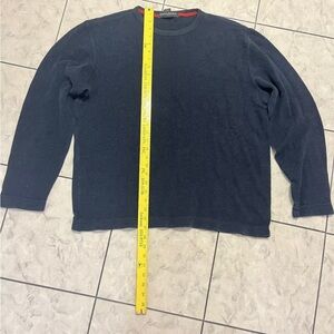 Banana Republic Sweater Adult Large Blue Casual Outdoors Pullover Cotton Mens